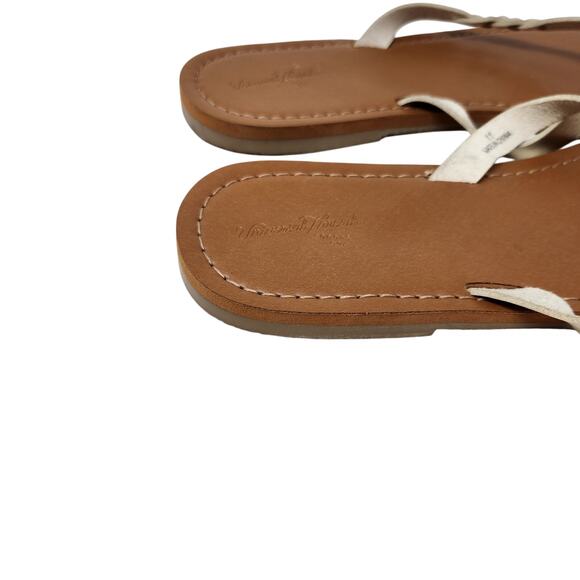 Universal Thread Good Co. Faux Leather Casual Slippers Slip On Brown Size 11 - Picture 6 of 7